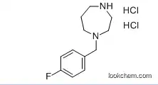 Molecular Structure of 199672-23-6 (1-(4-Fluorobenzyl)-[1,4]diazepane 2 HCl)